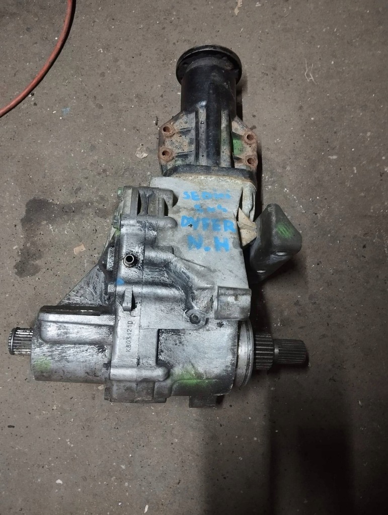 фото №10, Редуктор коробки fiat sedici suzuki sx4 1.9 ddis 1,6 16v 4x4 2006-2013r