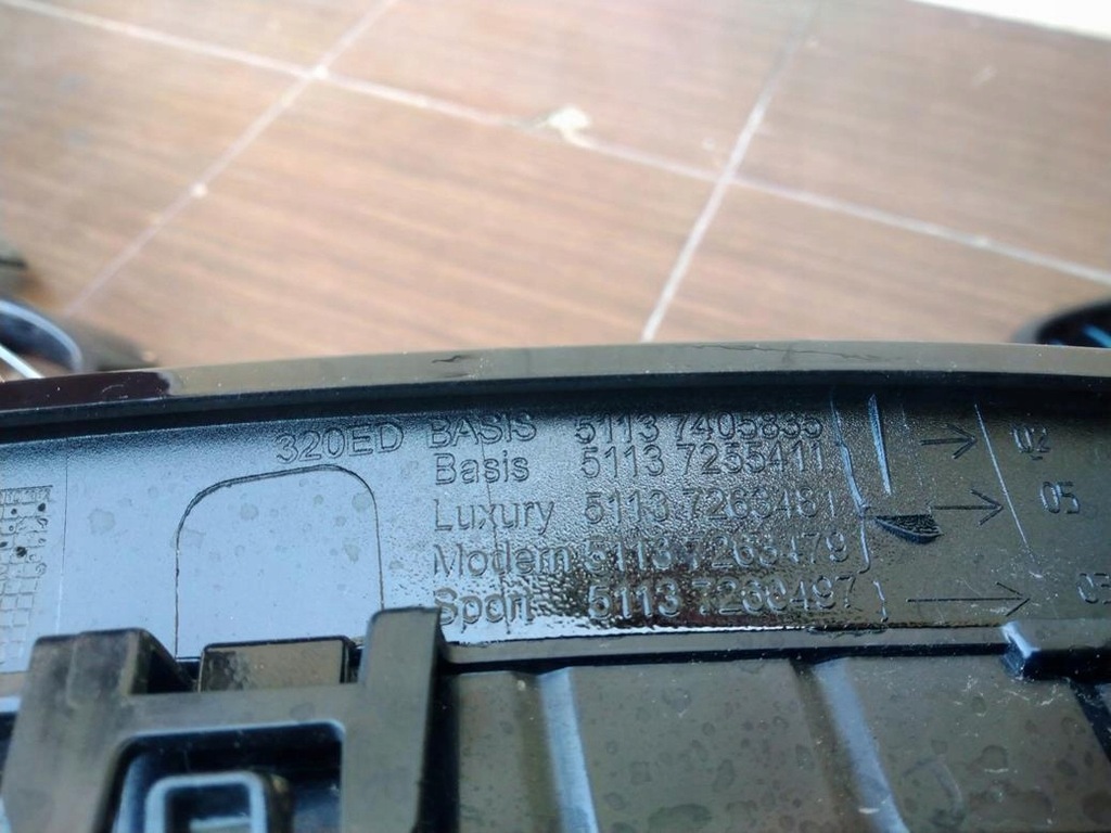 фото №16, Решётка радиатора решётка радиатора левая правая bmw 3 f30 f31