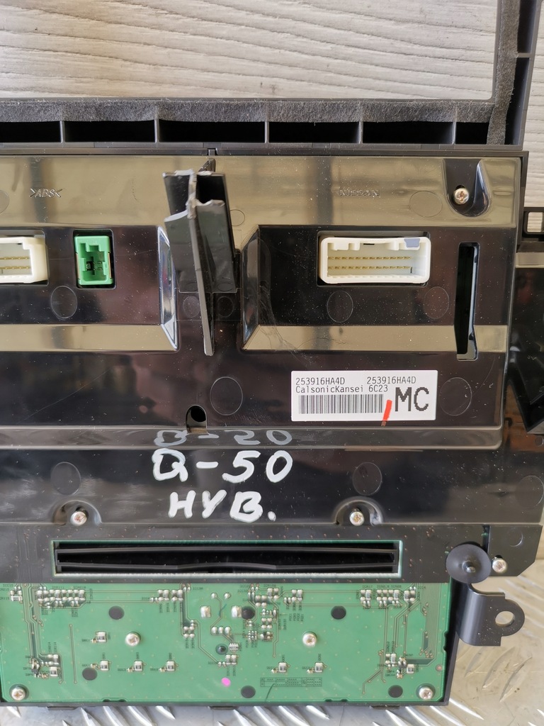 фото №7, Infiniti q50 панель кондиционера дисплей 253916ha4d