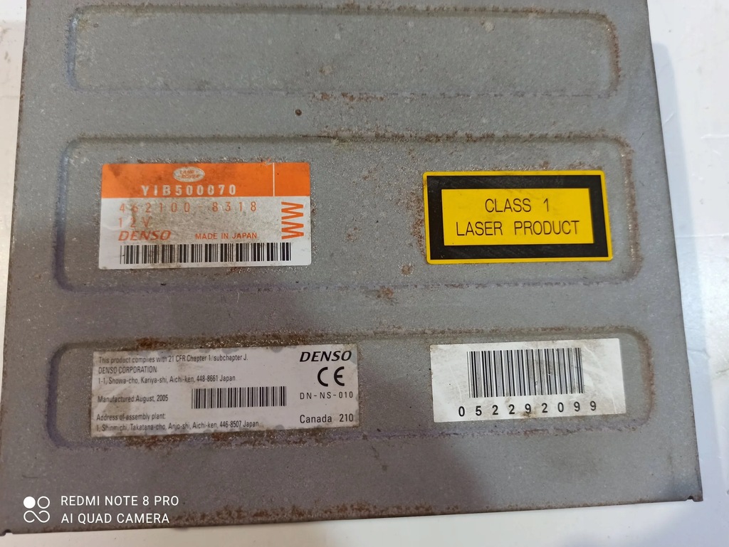 фото №4, Land rover range rover sport l320 2006 чейнджер cd