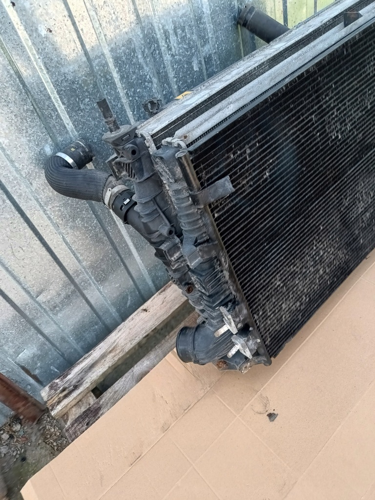 Alfa romeo 159 1.75 tbi радиатор воды кондиционера вентилятор интеркулер в Украине