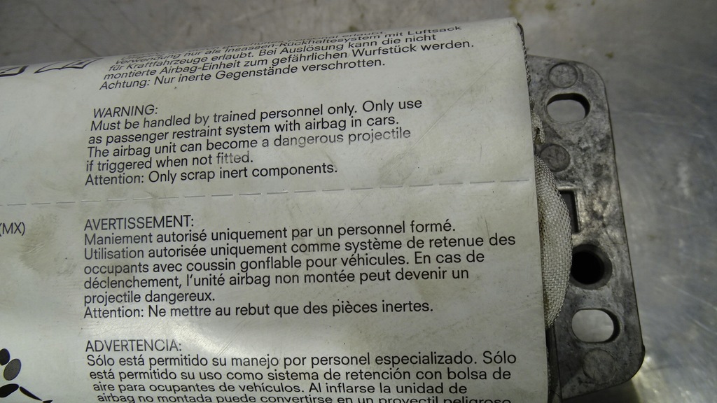 фото №8, Подушка пассажира volkswagen jetta v 1.9tdi