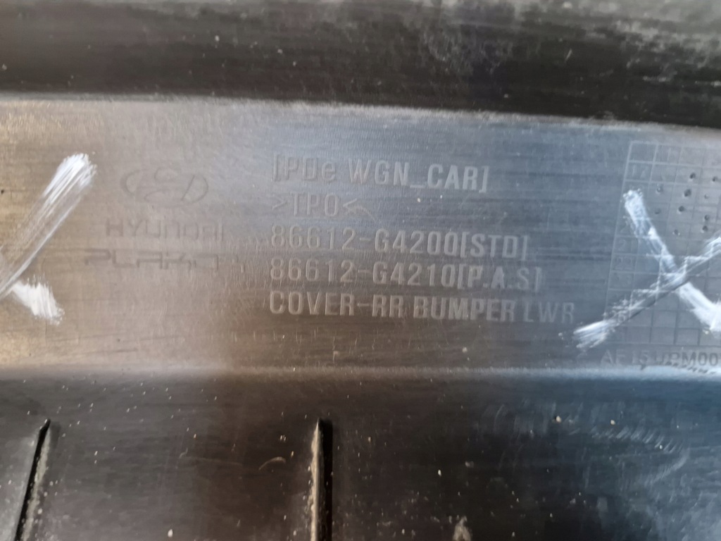 фото №11, Hyundai i30 iii 3 kombi бампер задній задня 86612-g4200