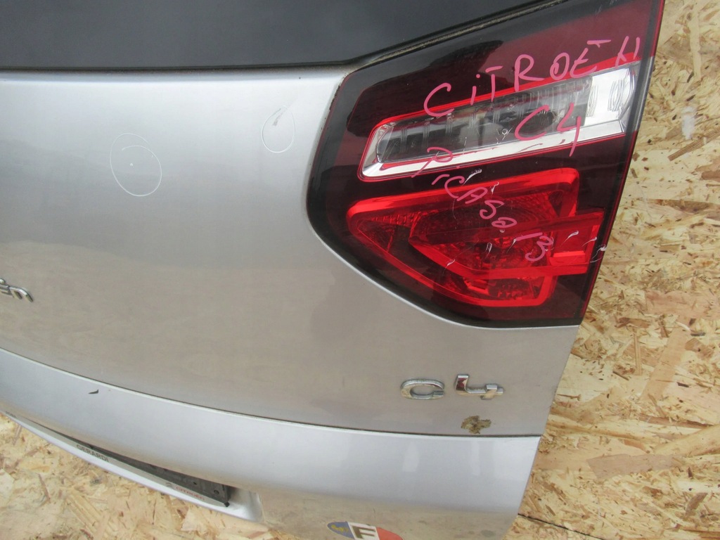 фото №10, Крышка багажника задняя citroen c4 picasso lift 11-