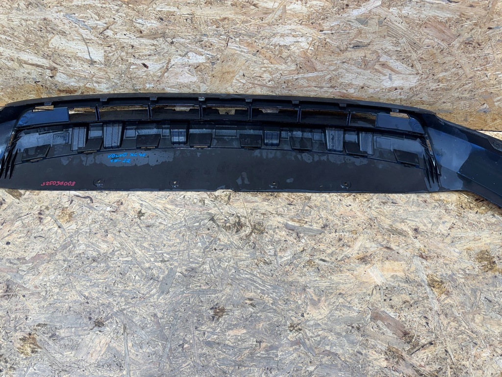 фото №7, Volvo xc40 xc-40 17-22 спойлер накладка бампера перед передній