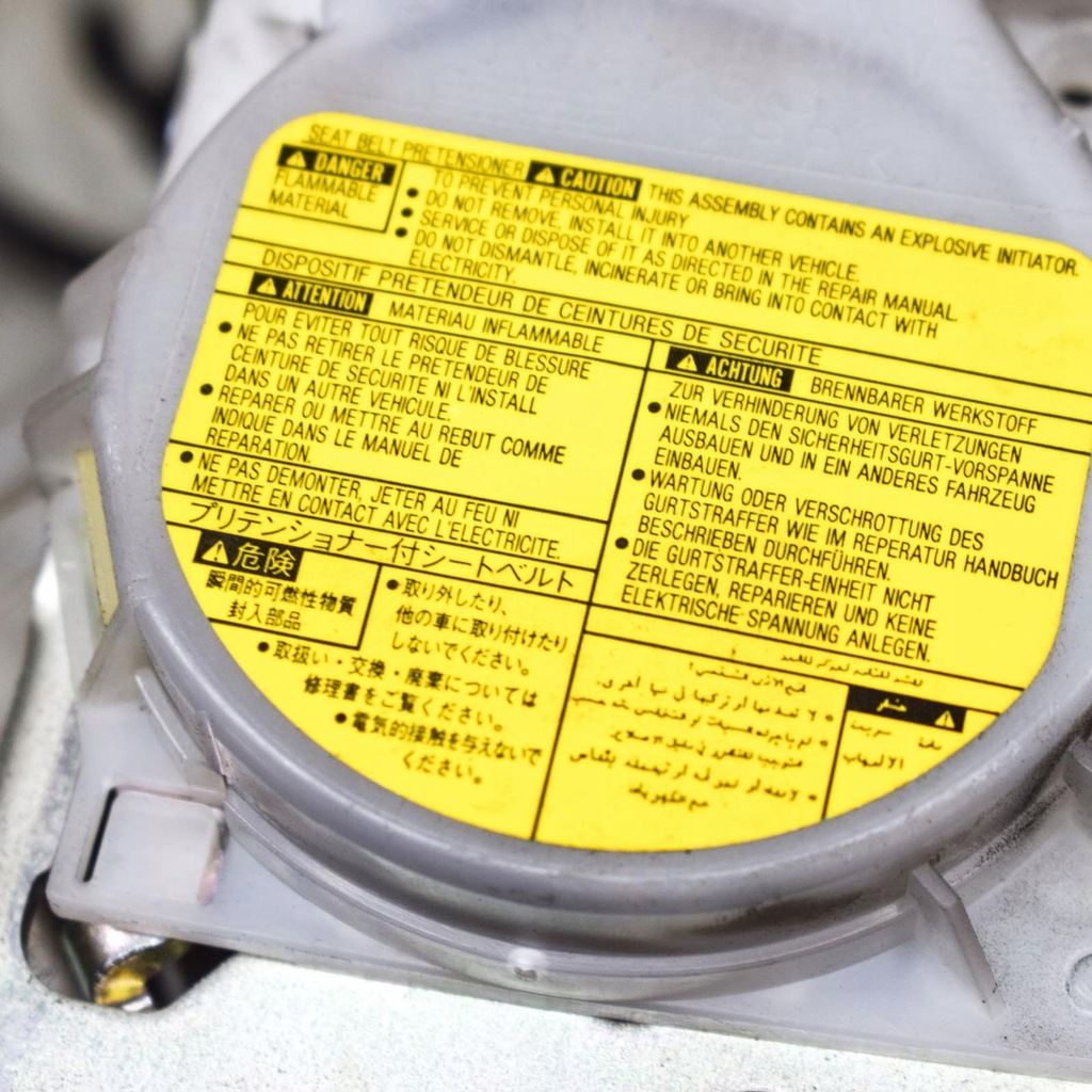 фото №6, Toyota prius xw30 2011 ліва сторона pas безпеки сидіння передній