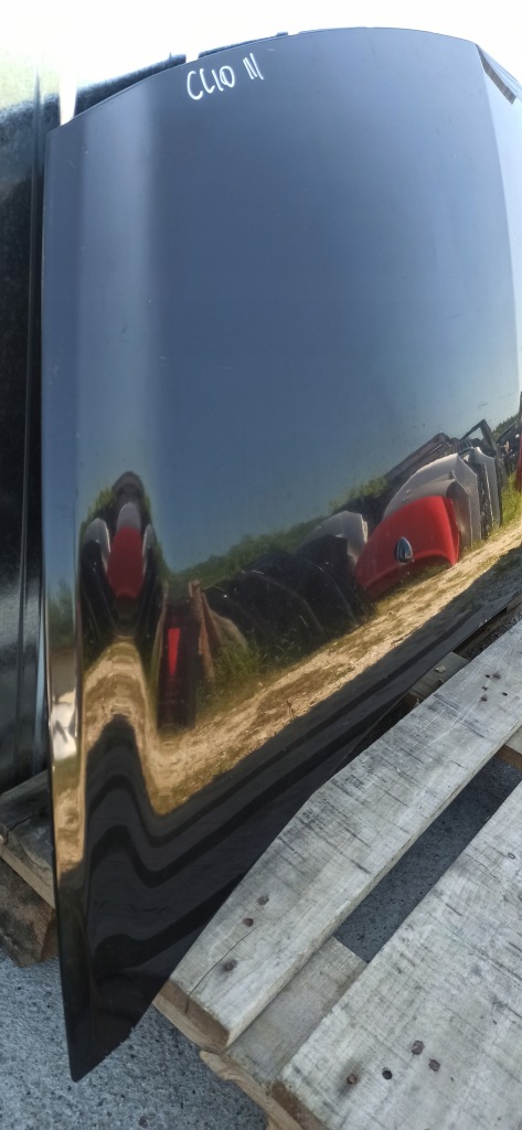 фото №3, Капот renault clio iii 09-12 czarna nv676 lift