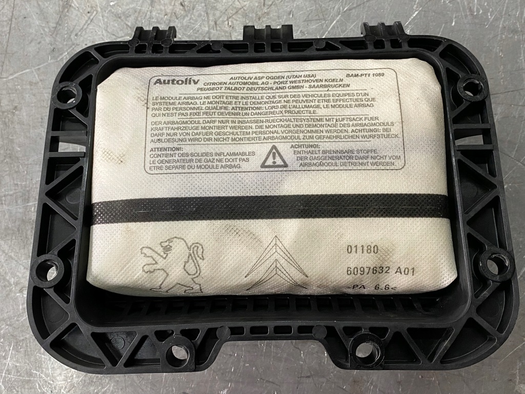 фото №1, Подушка пассажира подушка безопасности citroen c3 picasso oryg