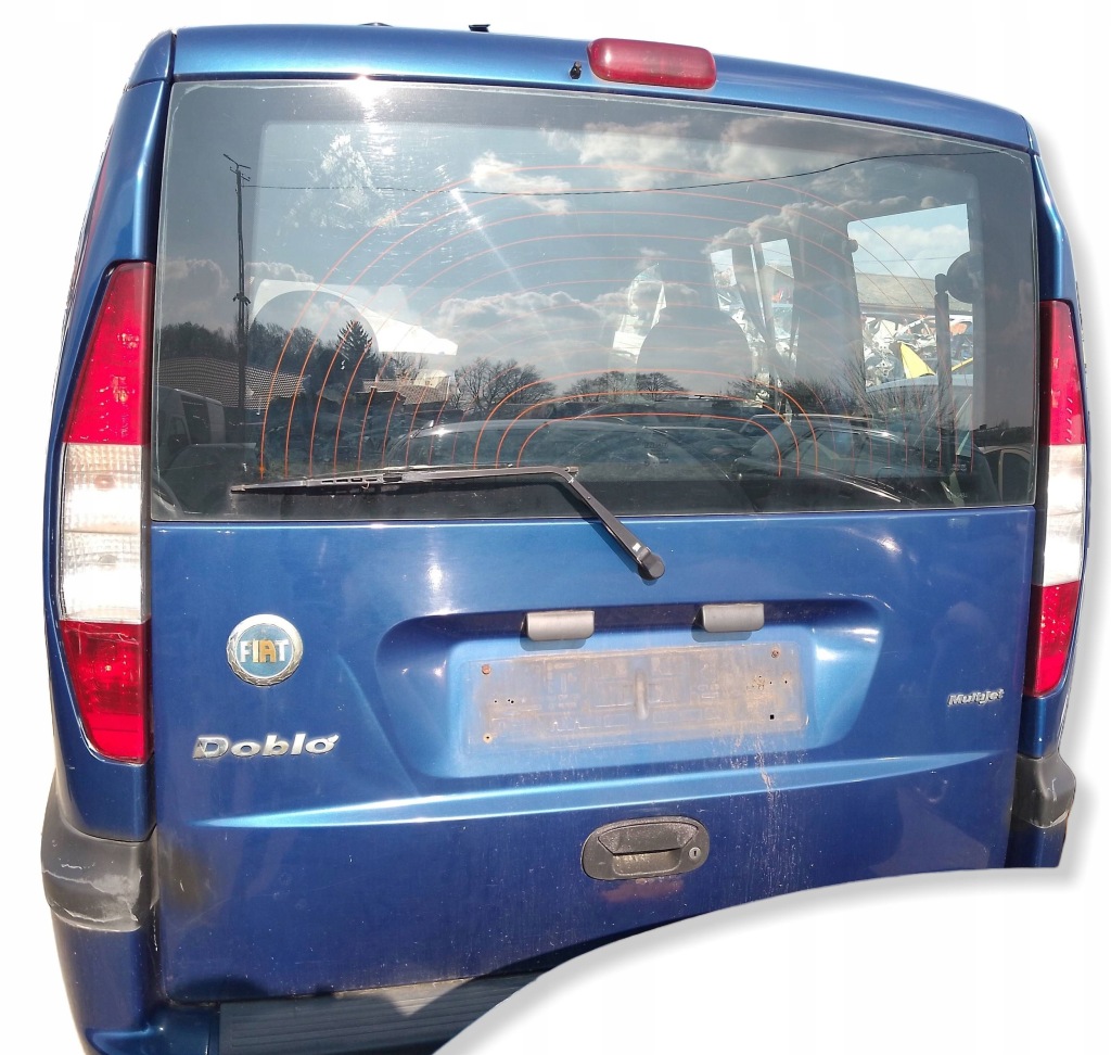 Купить Fiat doblo i 00-05 крышка багажника задний  задняя