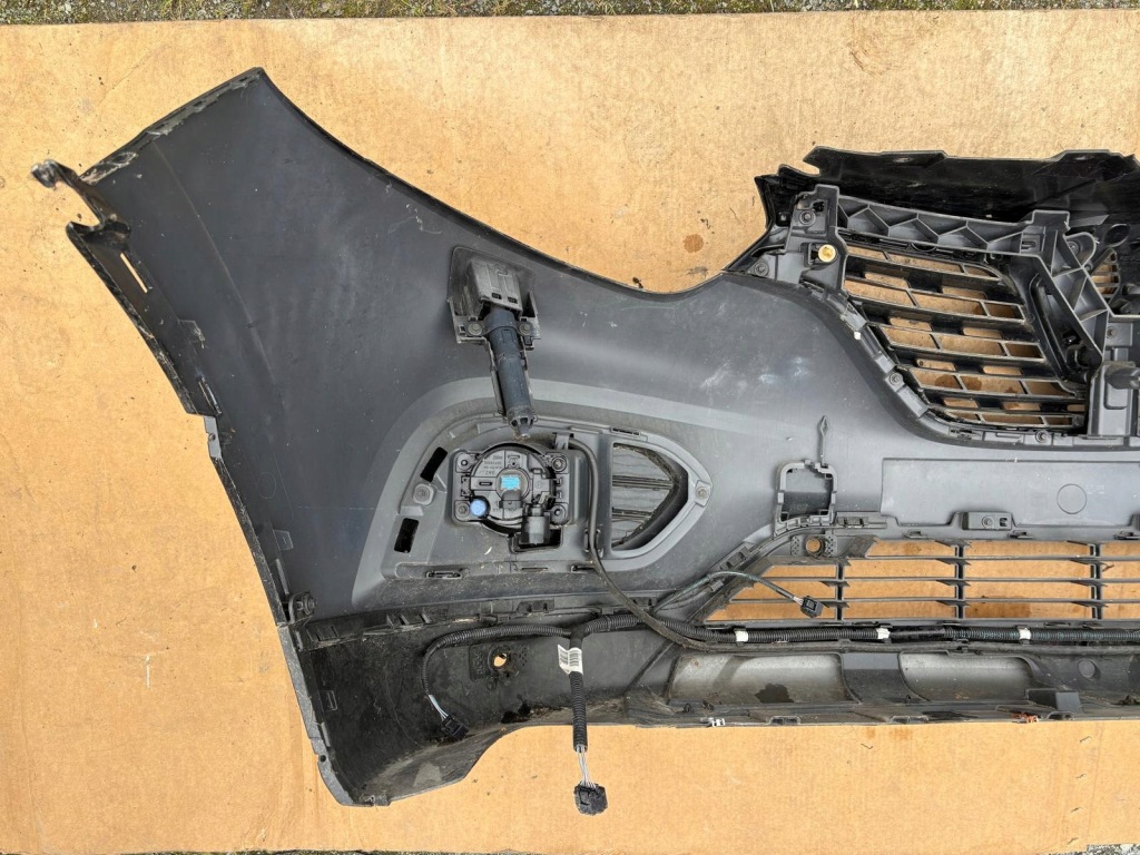 Бампер передний комплектный  renault kadjar рестайлинг  4xpdc оригинал чёрный sprysk в Украине