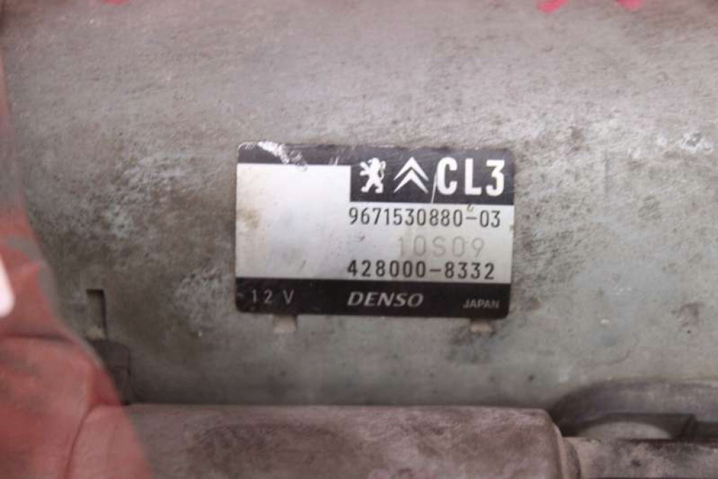 фото №6, Стартер test hm01 9671530880-03 citroen c4 cactus 1.2 vti 82 km 14-17