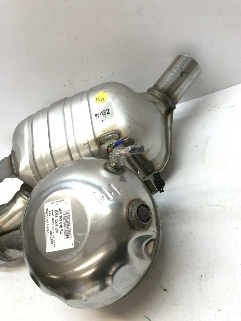 фото №6, Audi a6 a7 c7 4g 2011-14 гаситель выхлоп активный 4g0253612t