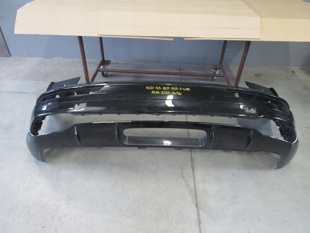 фото №6, Audi q5 sq5 s-line 2016-2020 бампер задня