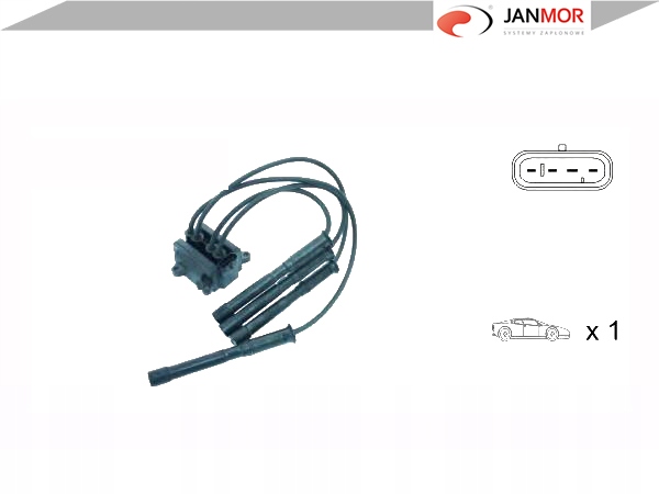 фото №2, Janmor котушка запалювання renault