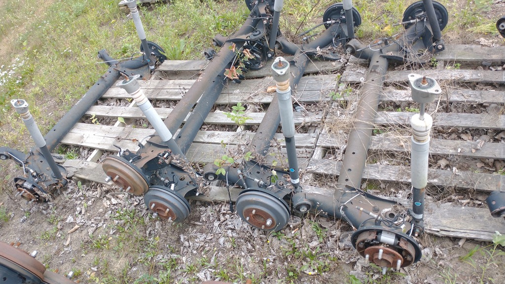 фото №5, Ford ka plus oś задня задня підвіска