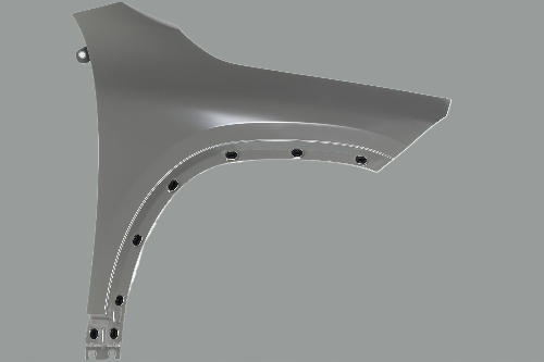 фото №1, Mercedes gla w247 крила правий перед оригінал a2478811200