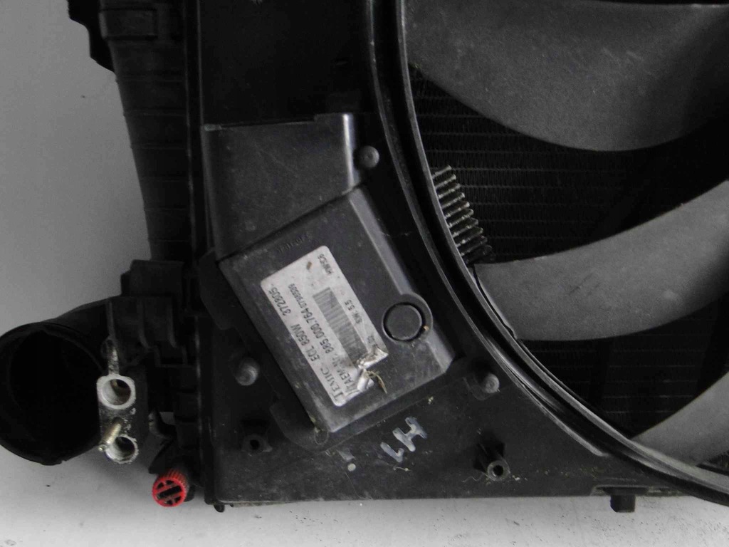 фото №4, Mercedes sl r230 230 вентилятор радіатор 850w