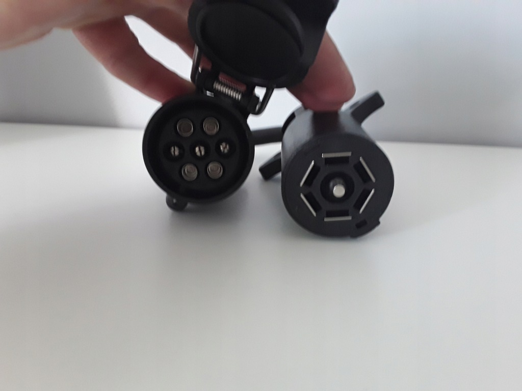 фото №1, Разъём фаркоп адаптер переходник с usa na eu 7pin