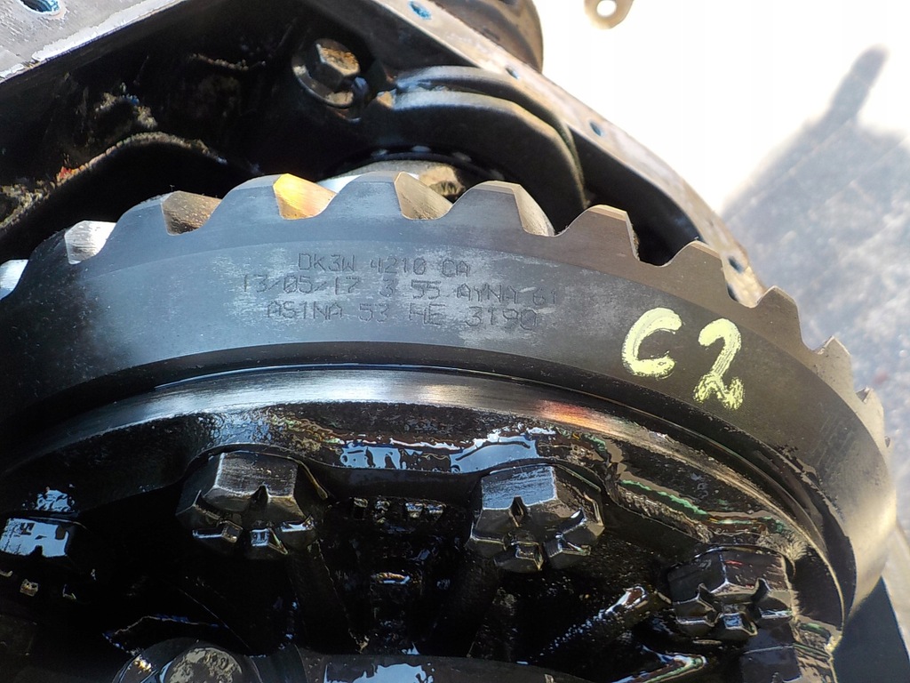 фото №7, Ford transit mk8 мост задний задняя 3.55 kompletny