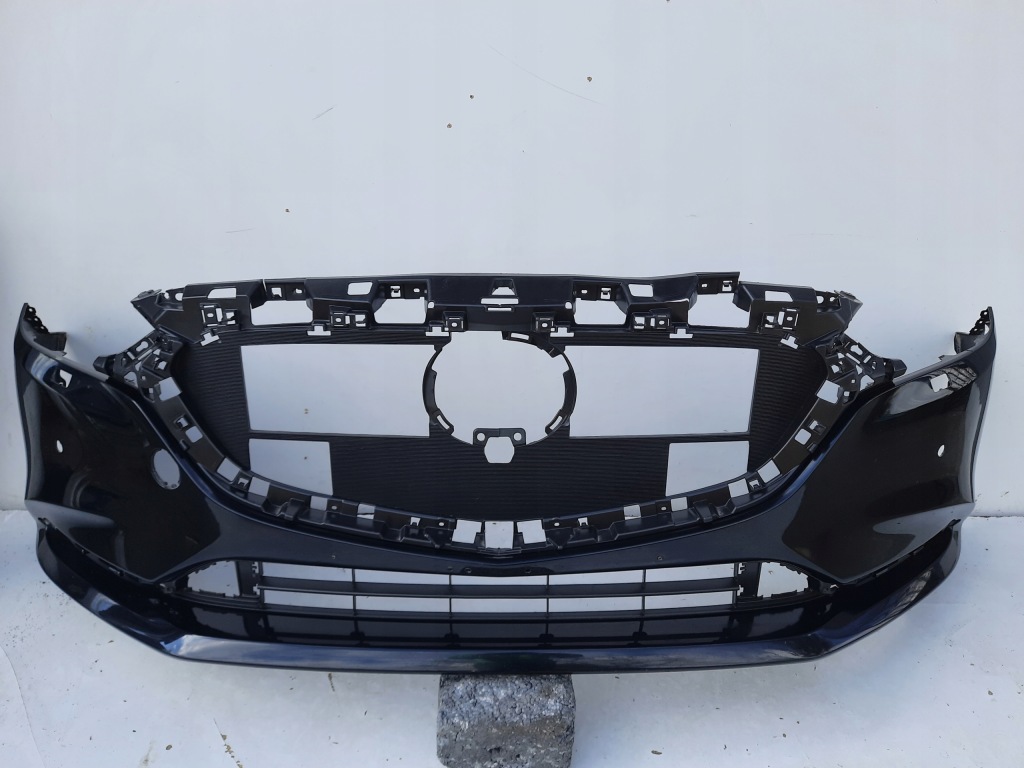 фото №1, Mazda 6 vi 18- бампер передний решётка радиатора oryg!