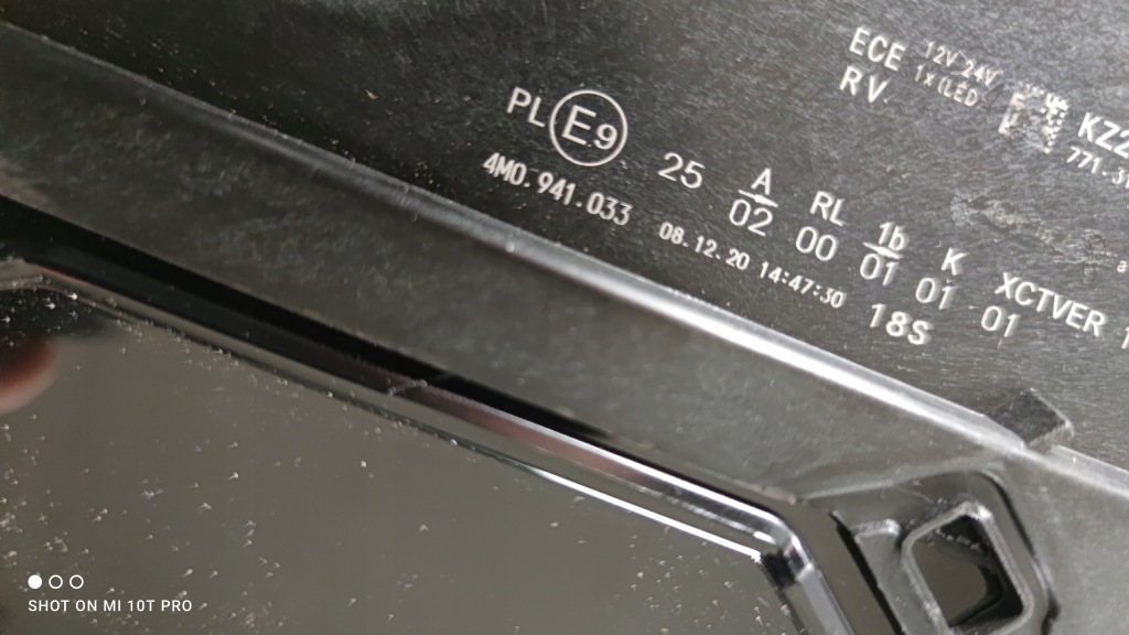 Audi q7 4m0 full led левый правая  фара фара Оригинал