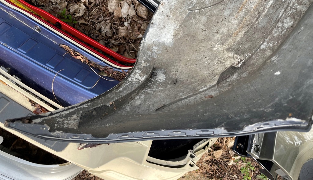 фото №8, Mercedes a klasa w169 бампер задняя чёрный