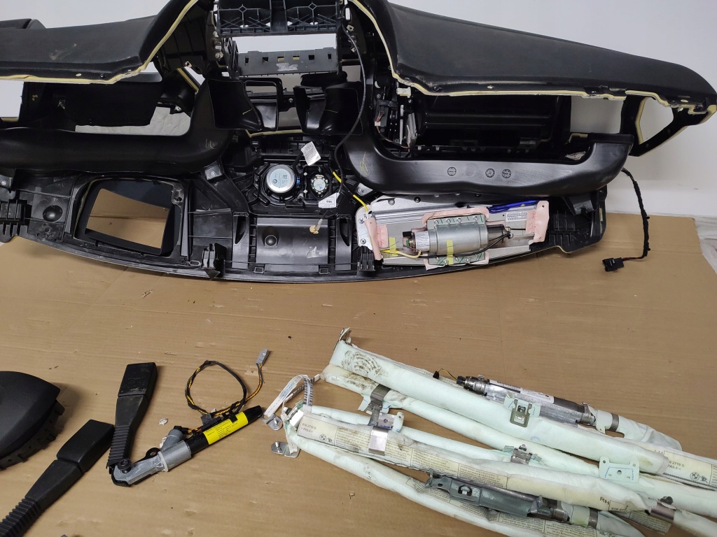 фото №7, Bmw x6 e71 lci lift 13- консоль приборная панель приборная head-up