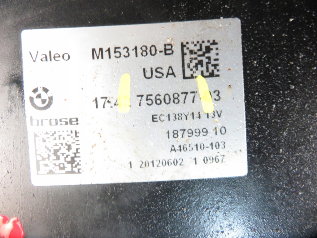 Вентилятор радиатора bmw x3 f25 xdrive 35 1 7601676 7560877 с Разборки