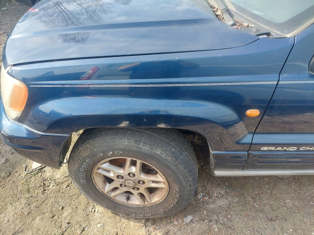фото №11, Kompletny перед капот бампер лампа крила jeep grand cherokee wj mha