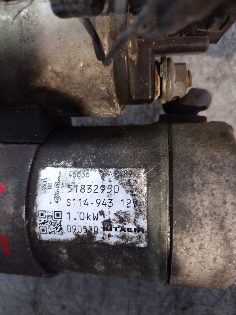 фото №7, Стартер 51832950 fiat bravo 1.4 16v