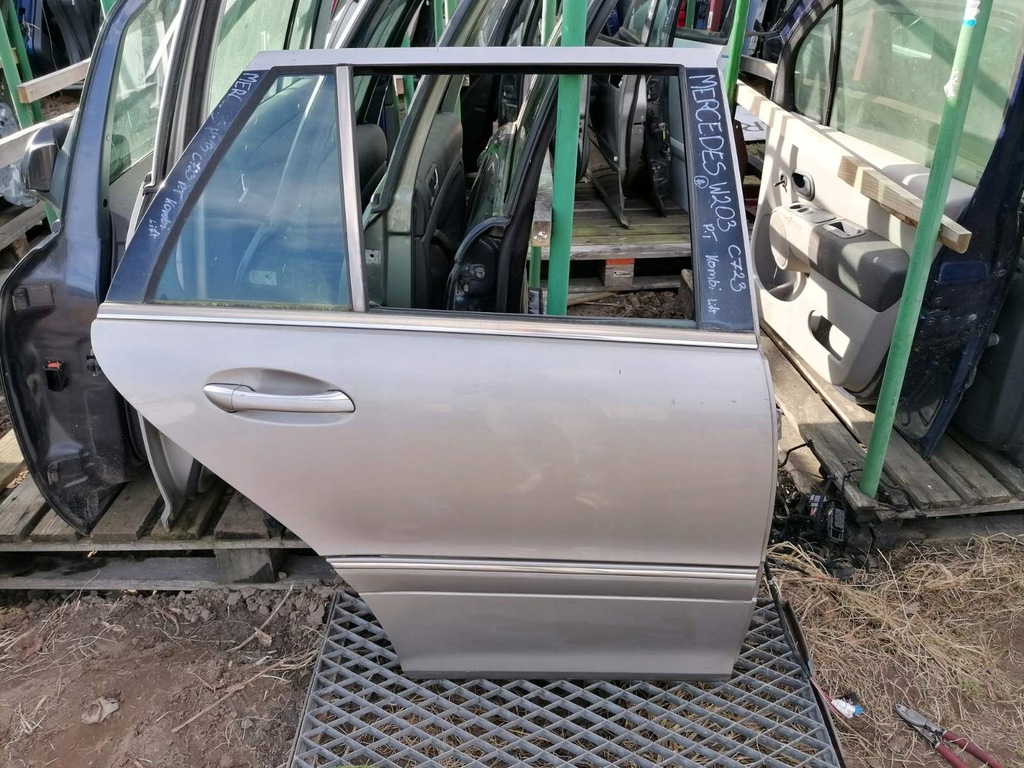 фото №7, Дверь правый задняя mercedes w203 kombi c723