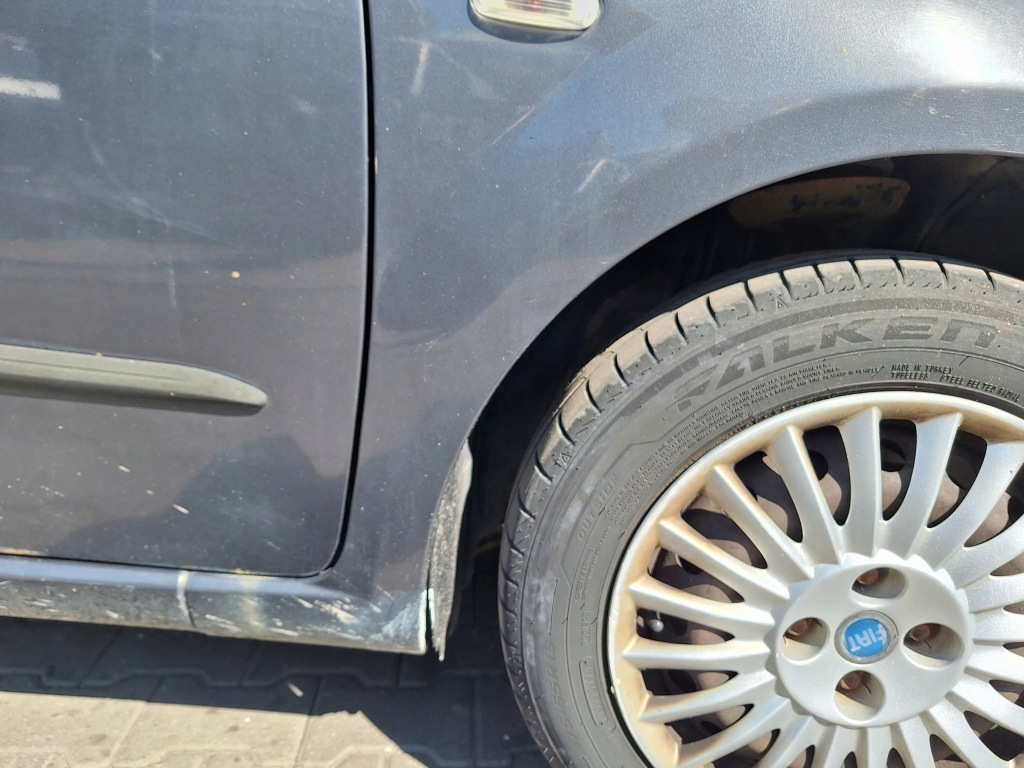 фото №10, Fiat grande punto 199 бампер перед 634 капот крыло лампа pas радиатор