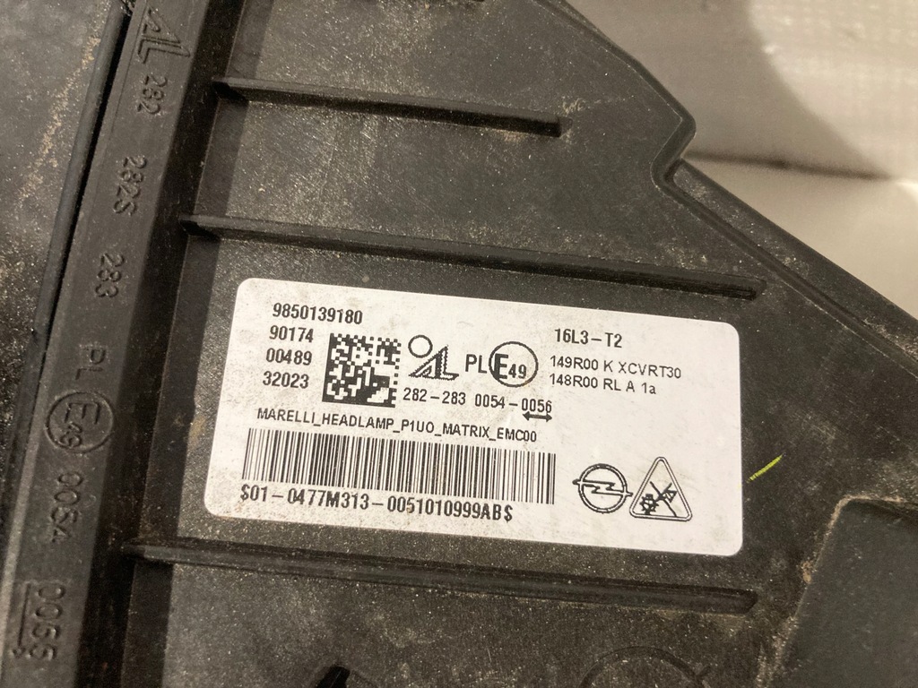 фото №10, Лампа перед левый led matrix opel grandland 22- 9850139180