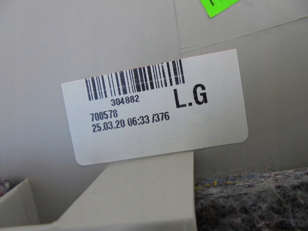 фото №4, Защита стойка левый задняя багажника 799126046r renault clio 5 v 20r