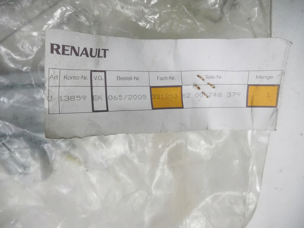 фото №8, Подъемники окон перед renault modus оригинальный номер 8200748379