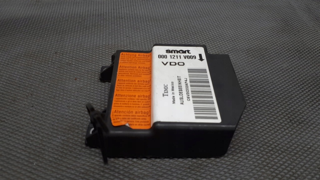 фото №1, 0001211v009 модуль подушка безопасности smart fortwo 450 i