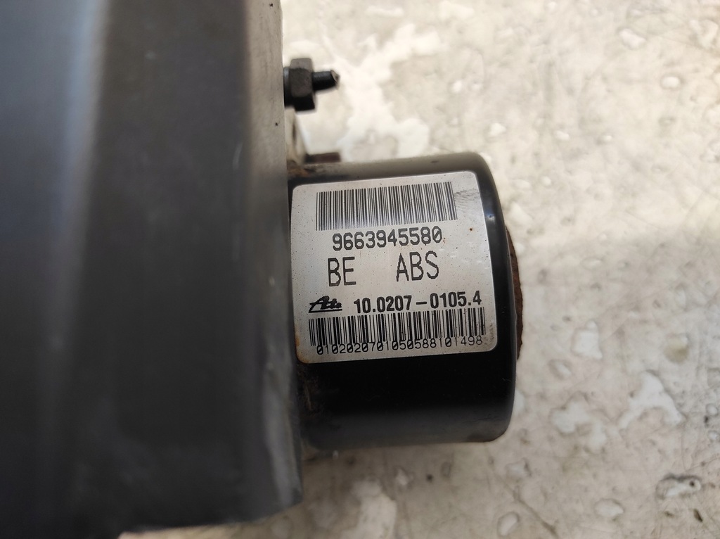 фото №6, Peugeot 207 06- 1.4vti насос abs 9663945580