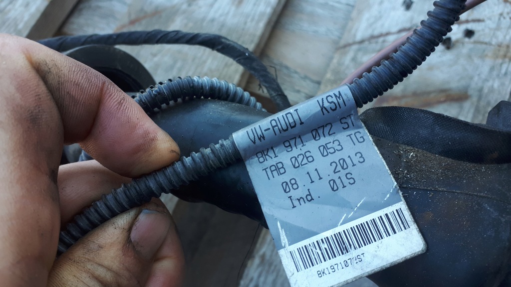 фото №10, S4 b8 lift электропроводка двигателя 3.0 tfsi s5 механическая коробка передач