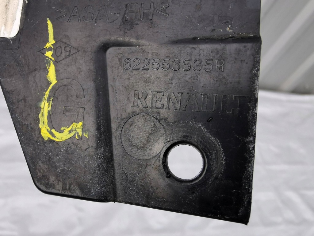 фото №12, Renault zoe lift 19- левая решётка бампера перед 622553535r b.ładna