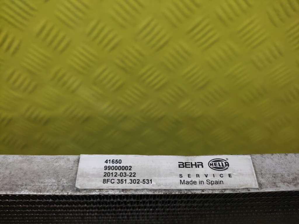 фото №5, Opel signum 2.0 радиатор конденсатор кондиционера