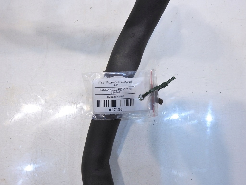 фото №5, Wąż трубка кондиционера honda accord vi 2.0 d