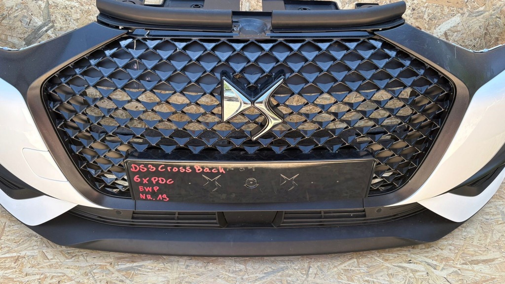 фото №2, Citroen ds3 crossback performance бампер перед kompletny 6x pdc ewp / ewpb