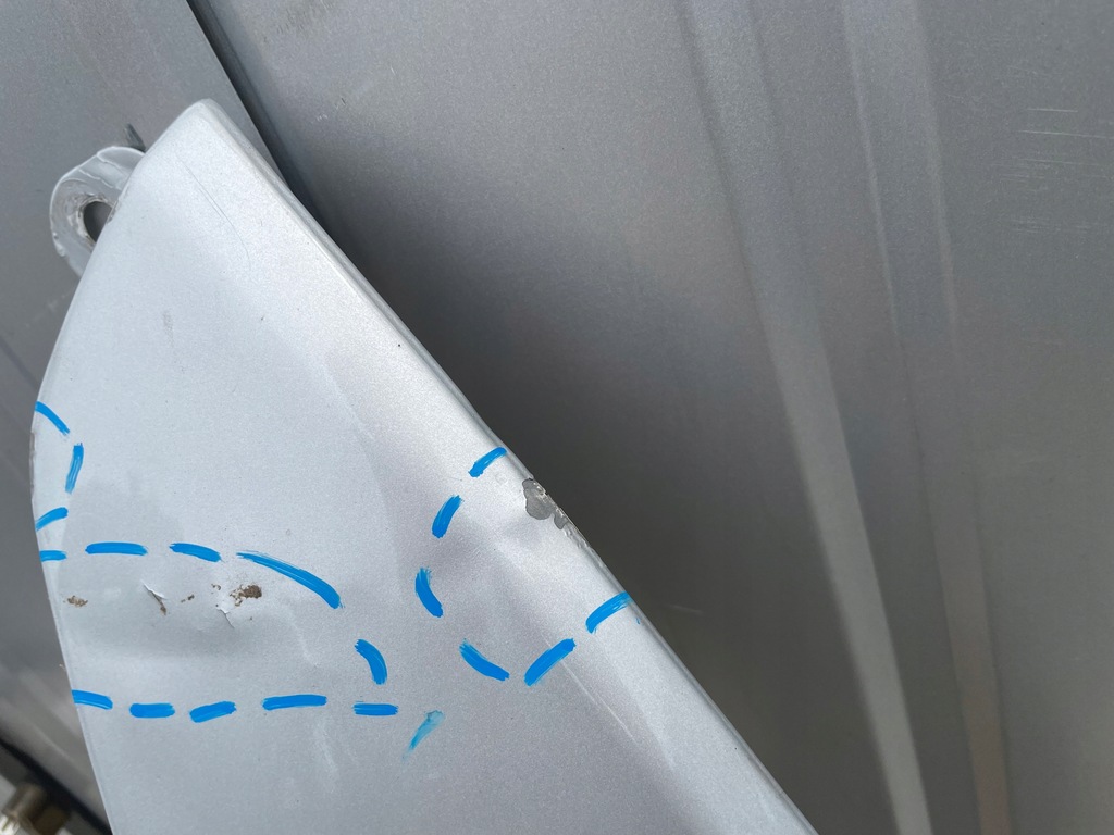 фото №6, Hyundai i40 крыло левый передний серебряный