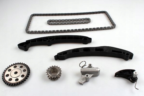 фото №1, E35b3a_c грм kpl. колесо + ланцюг pasuje do: