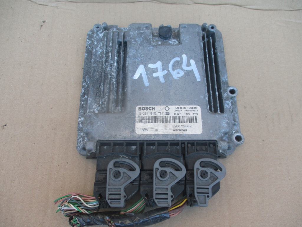 фото №1, Блок управления двигателя renault laguna iii 3 2.0 dci 0281015781