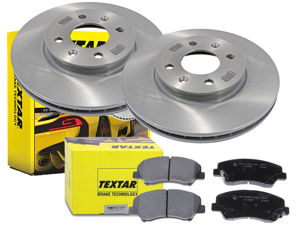 фото №1, Тормозные диски тормозные колодки textar перед accent iv kia rio iii