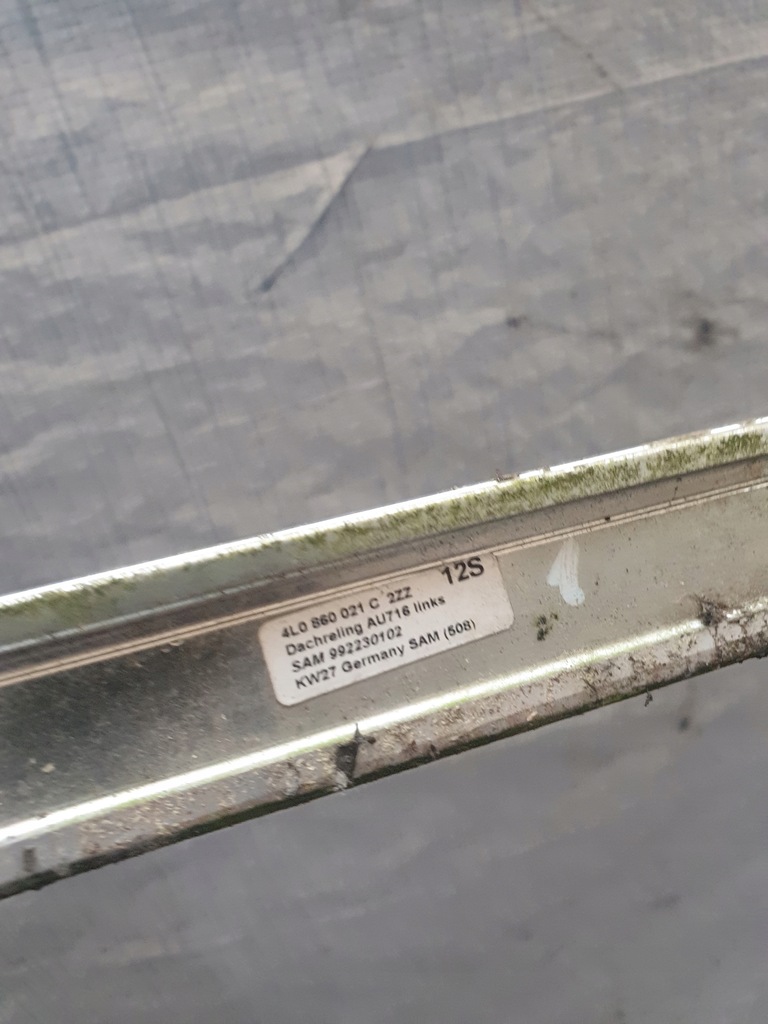 фото №7, Audi q7 4l рейлинги кровельные хром 4l0860021c/022c