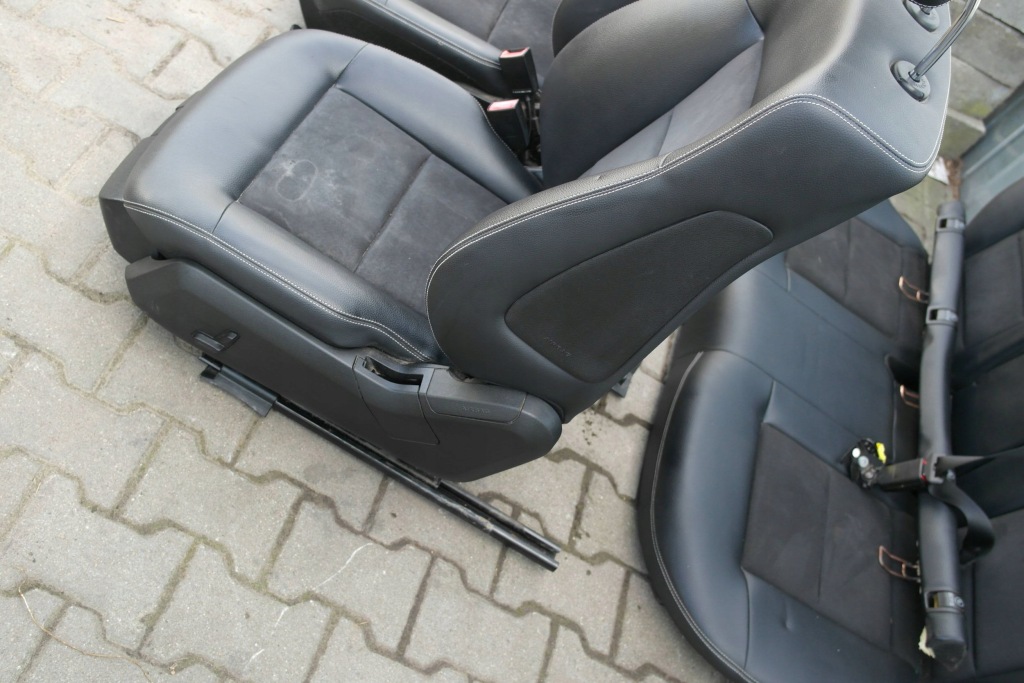фото №10, Mercedes-benz e w212 2011 сиденья, сиденье кожа alcantara amg