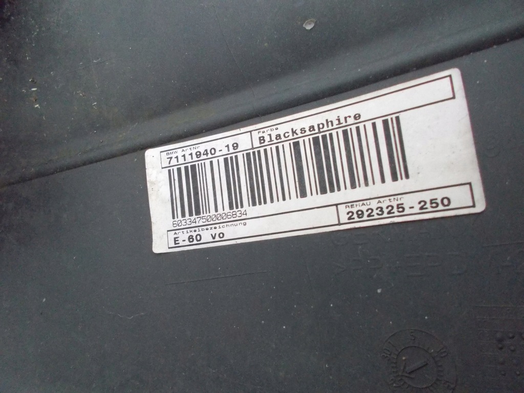 фото №15, Бампер передній перед bmw 5 e60 e61 e-60 e-61 blacksaphire