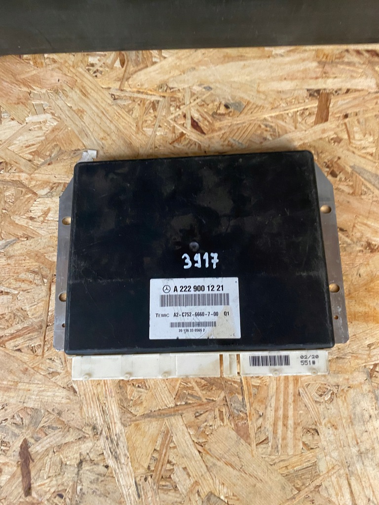 фото №1, Mercedes w222 модуль блок управления airmatic a2229001221